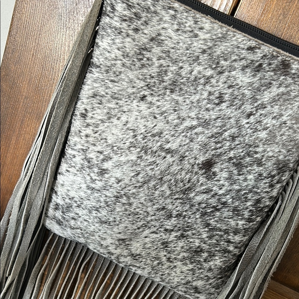Holy Cow Couture Fringe Crossbody Bag - Picture 2 of 6